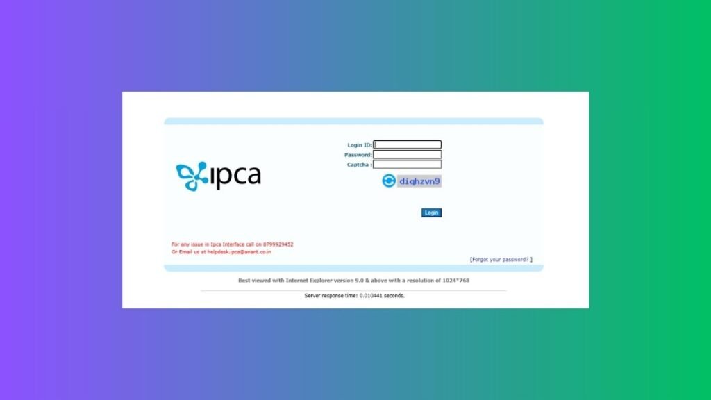 www.ipcainterface.com Login