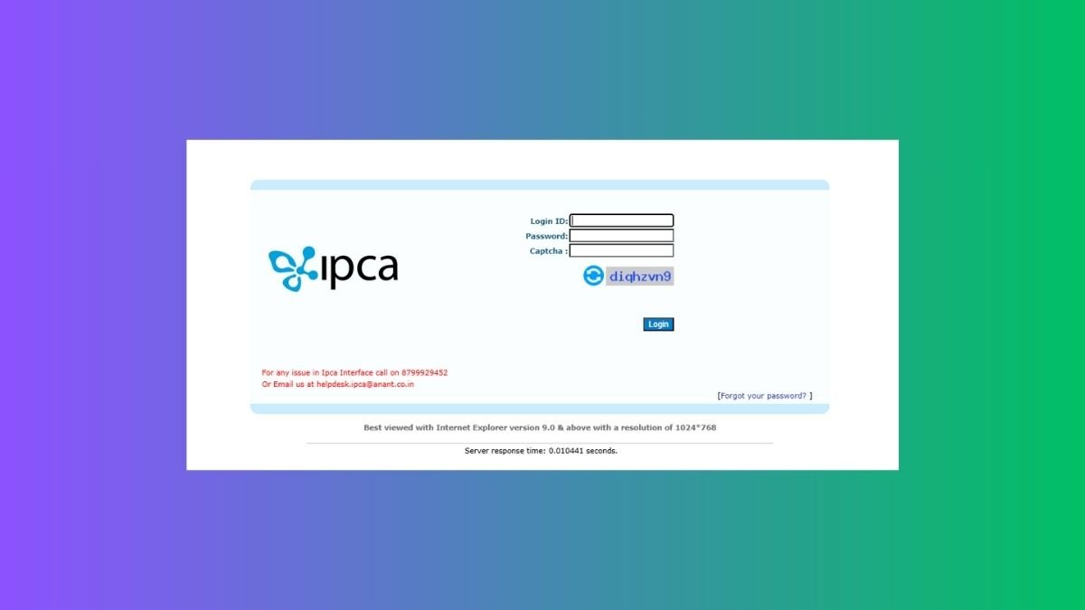 www.ipcainterface.com Login